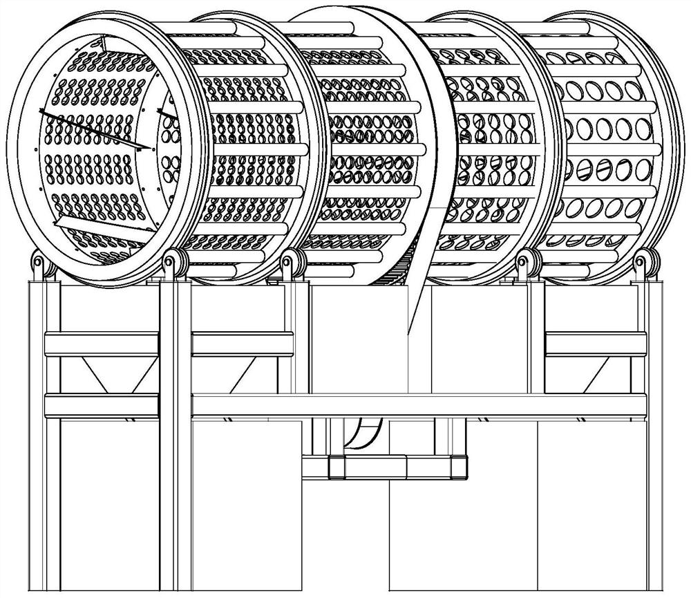 A kind of tea roller sorting device