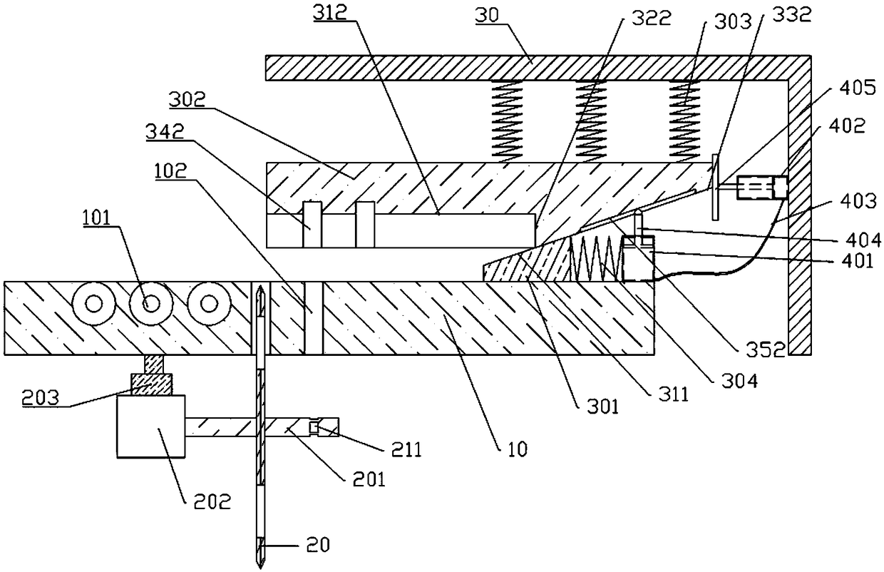 Plate cutting device