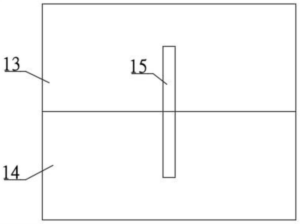 Checking and aligning device used during mold closing of flaskless molding