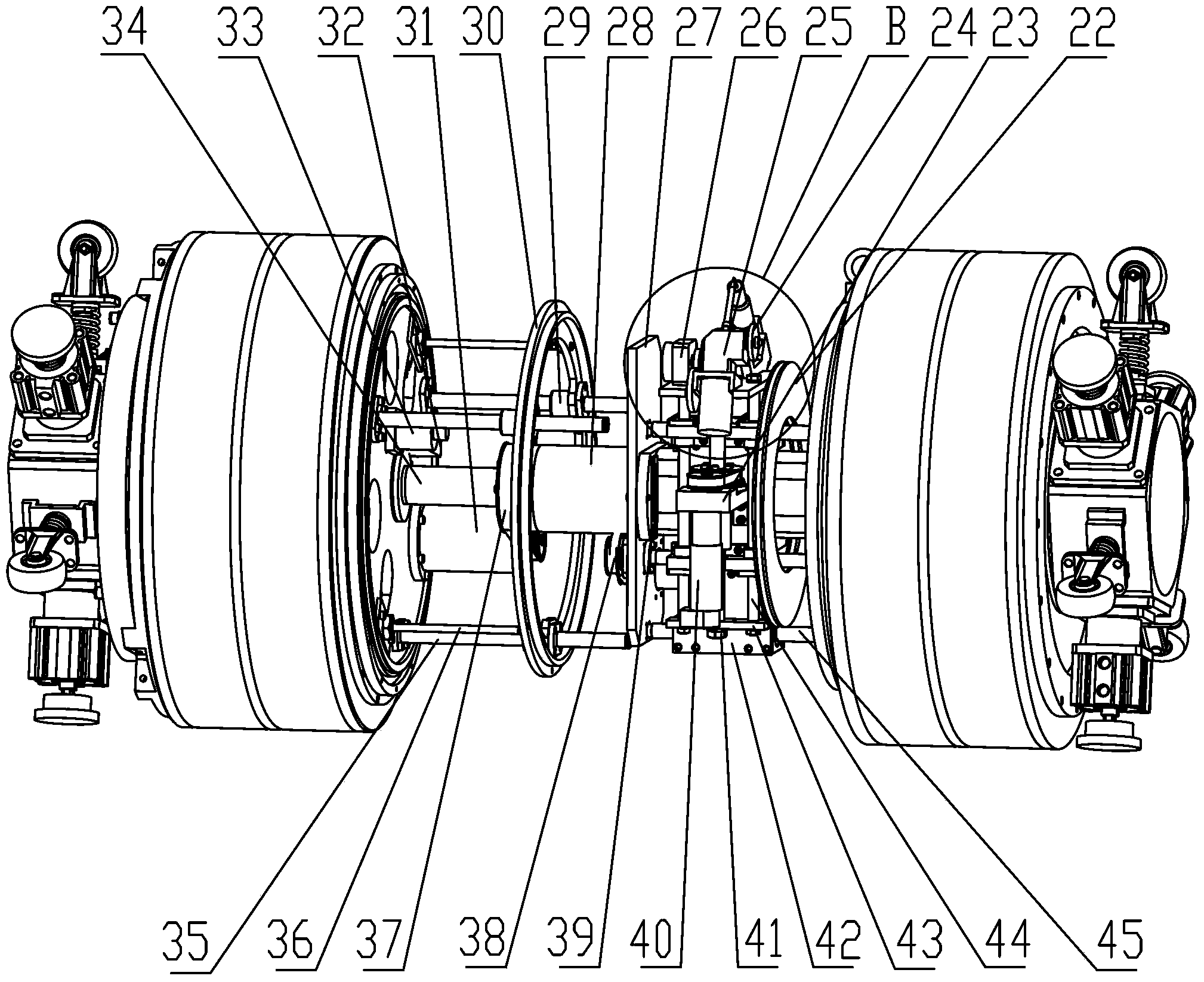 Automatic underwater welding maintenance equipment