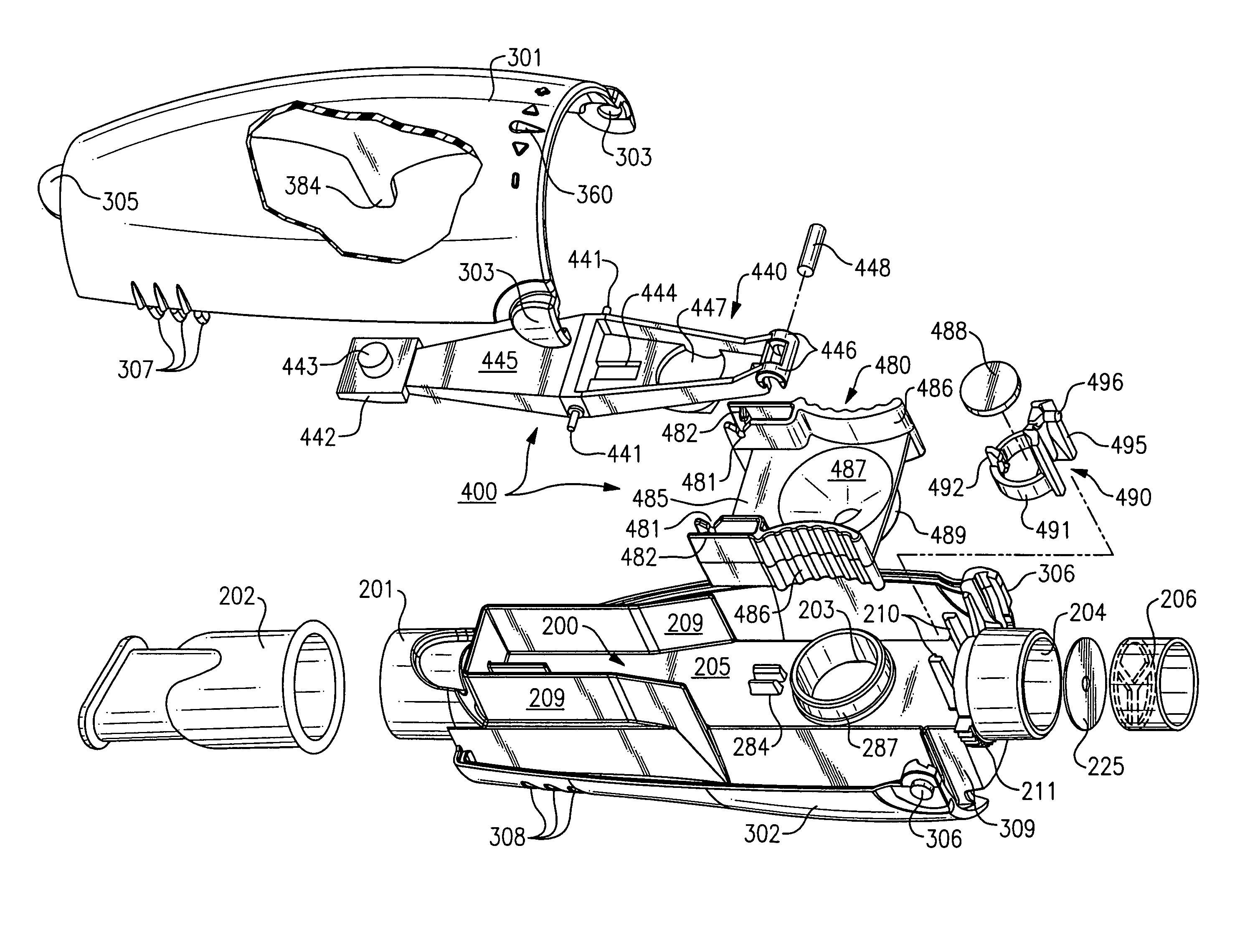 Positive expiratory pressure device with bypass