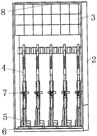 Intelligent gun and bullet integrated cabinet and gun and bullet management method