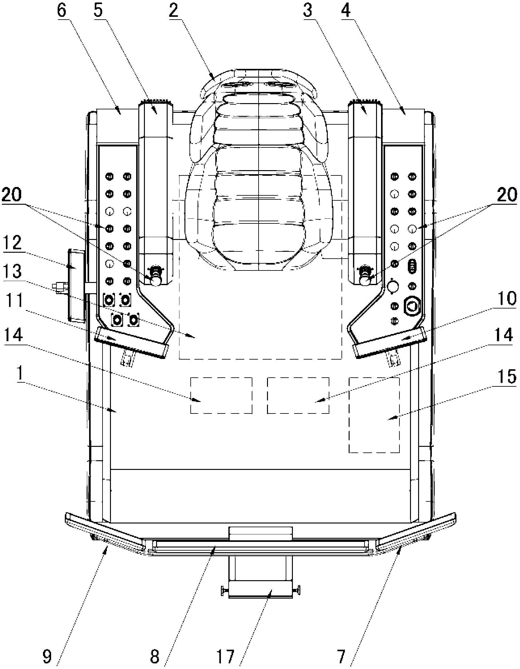 Coiled tubing operation equipment simulator