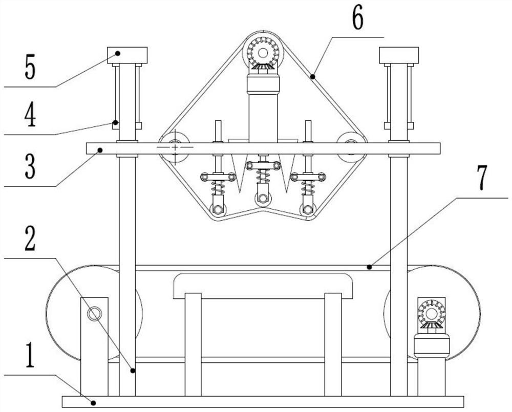 Curved surface polishing equipment for case accessory machining