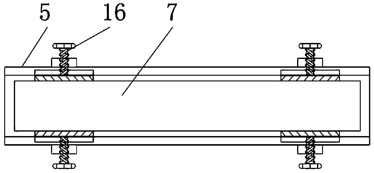 Lifting and fixing device for planing and cutting single-plate machine