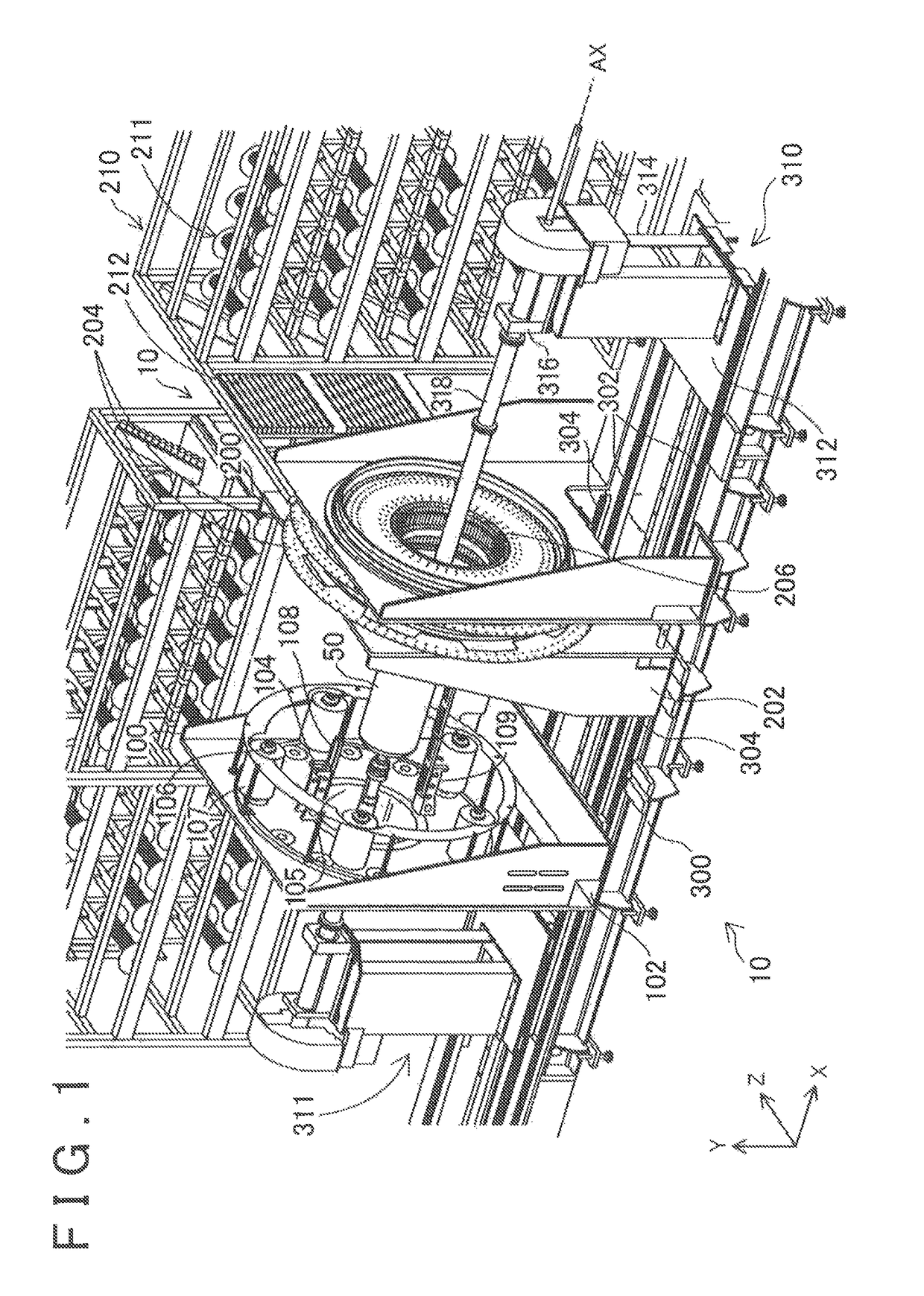 Tank manufacturing method, helical winding device, and filament winding apparatus