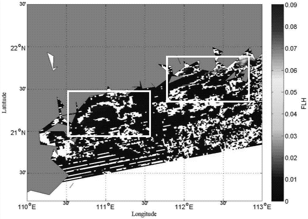 Emergency monitoring and early warning method for red tide disasters at coastal region of South China