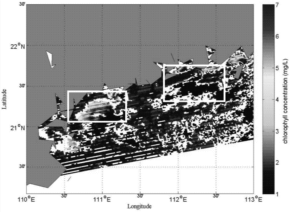 Emergency monitoring and early warning method for red tide disasters at coastal region of South China