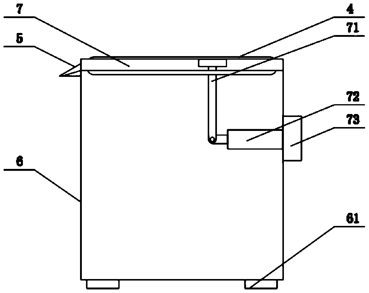 Circuit board punching device for applicant electronics