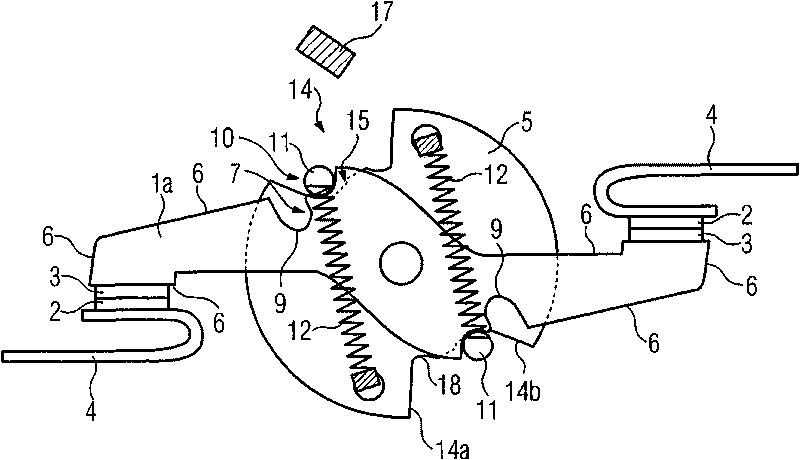 Circuit breaker, in particular for low voltages