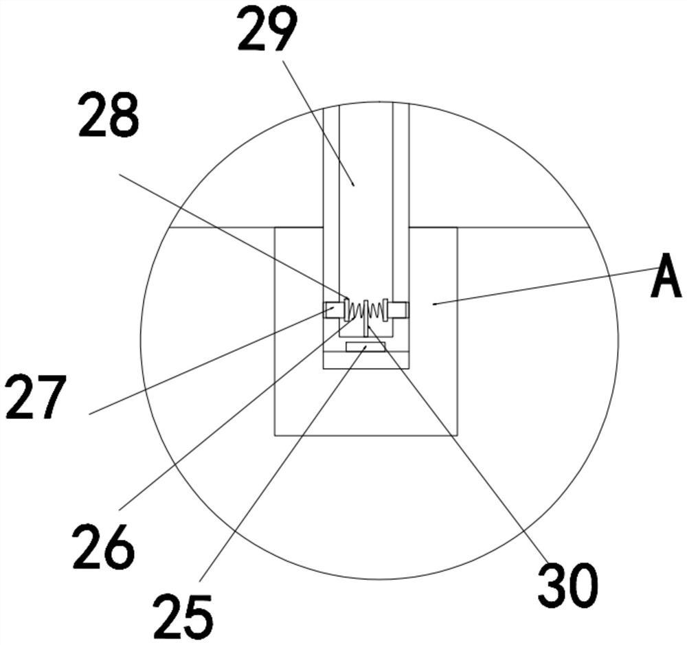 Device for forming plastic mold with embedded nuts and method