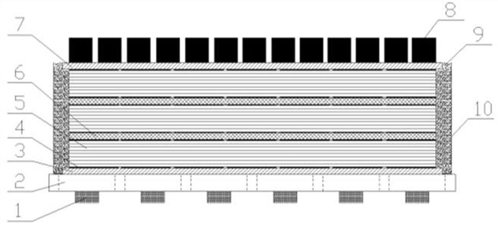 A vacuum hot pressing orthopedic process for titanium thin plate