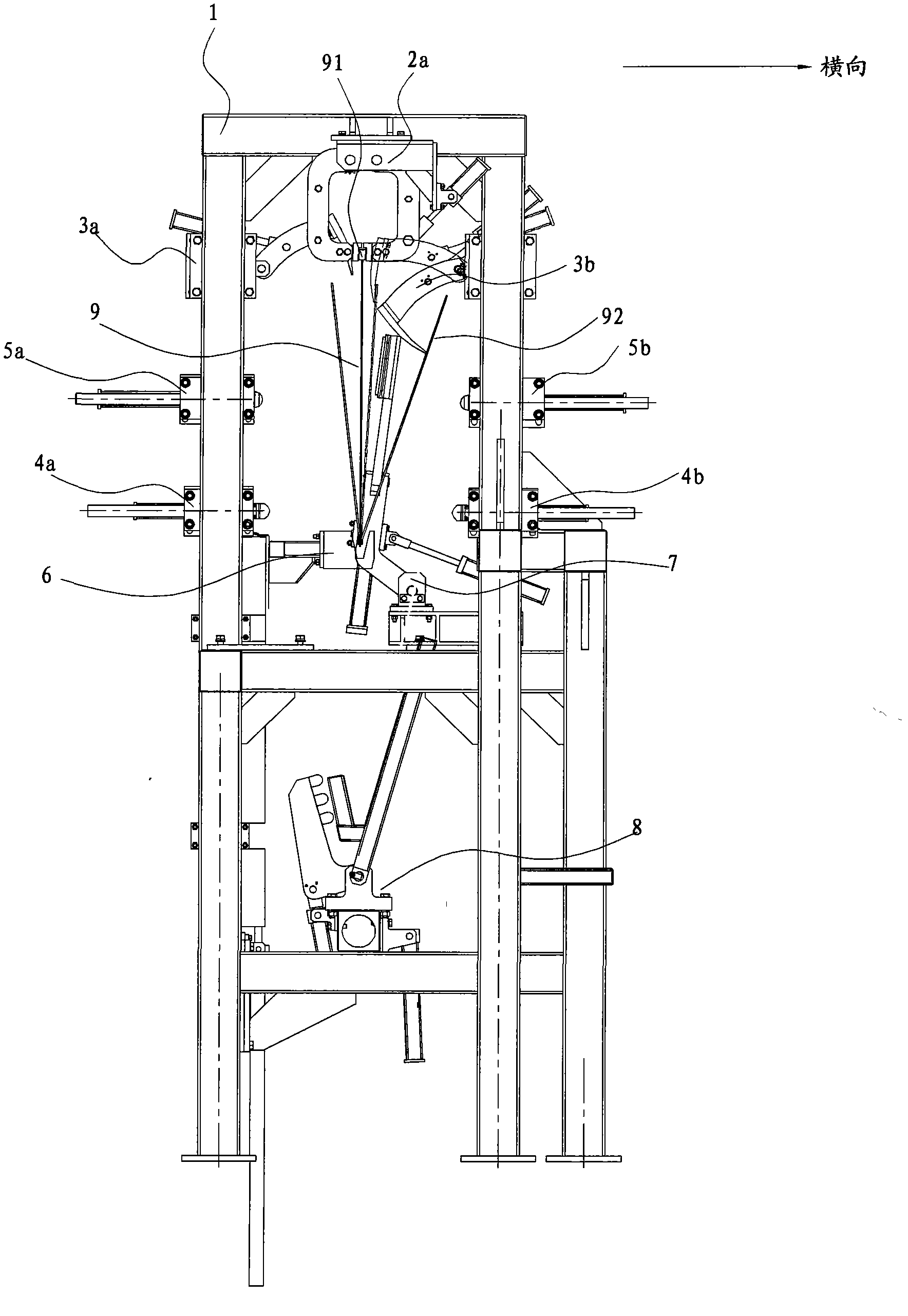 Negative plate delaminating device