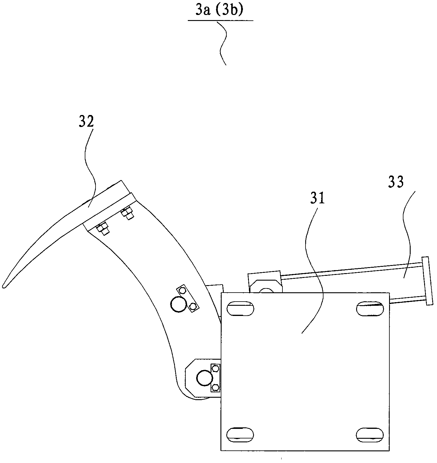 Negative plate delaminating device