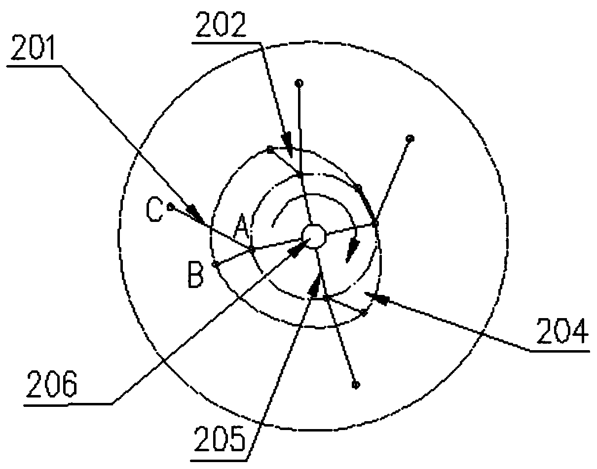 A branch processing machine integrating picking, feeding, breaking and slicing