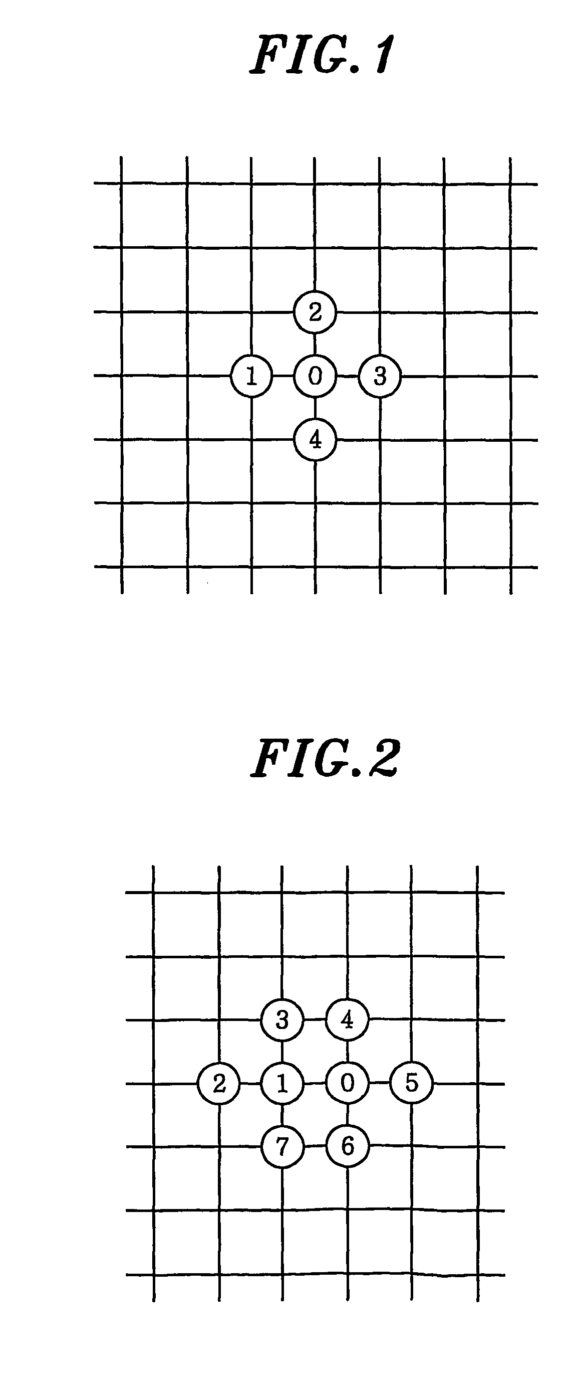 Method and apparatus for motion estimation using adaptive search pattern for video sequence compression