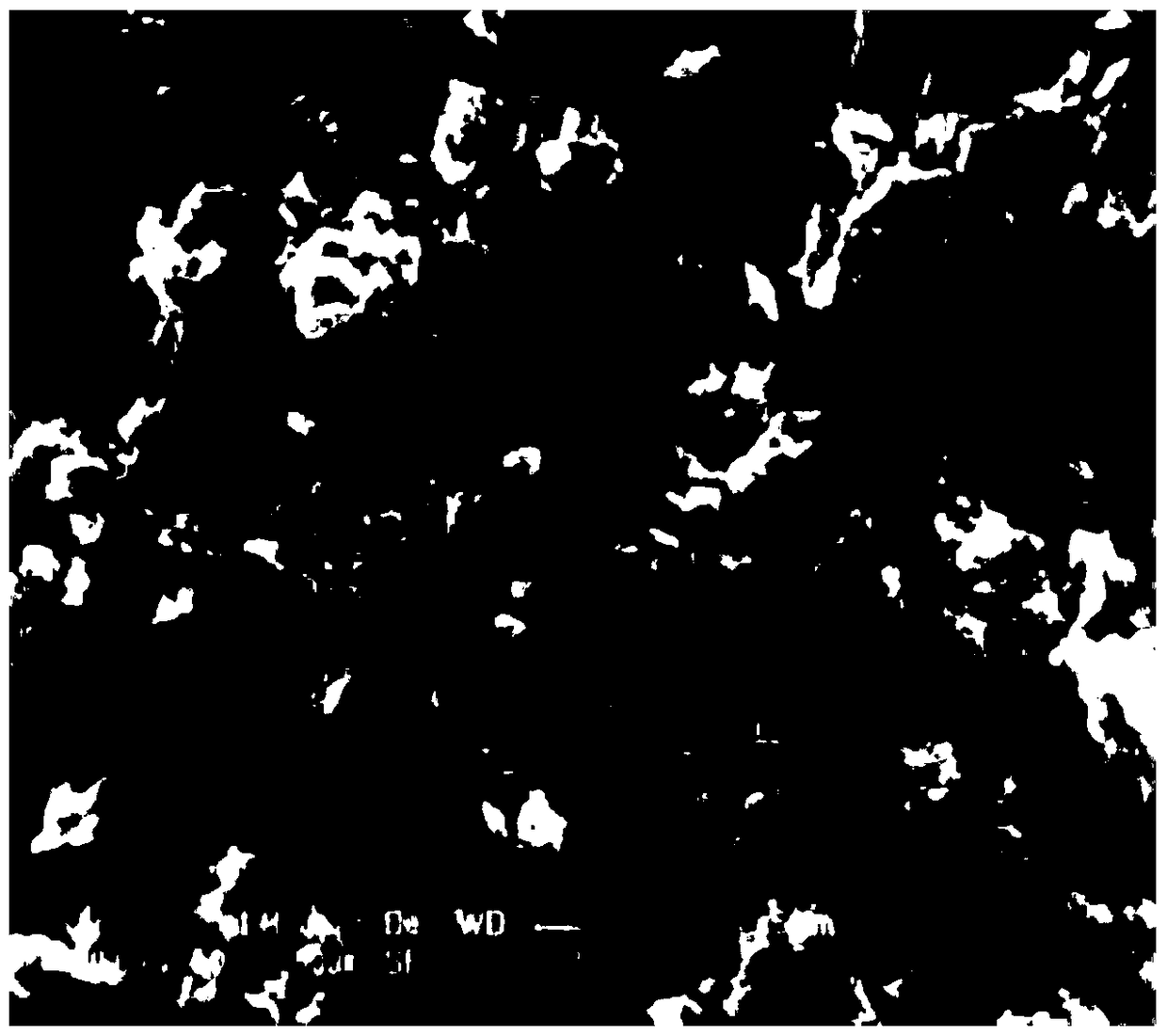 A preparation method of micronano-silver-loaded activated carbon for long-term elimination of formaldehyde at room temperature