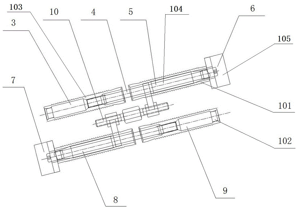 Wind power blade connecting device