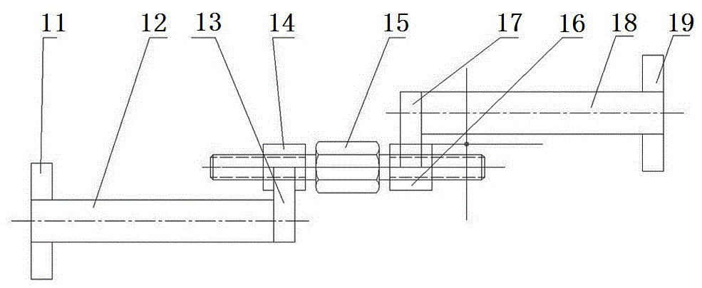 Wind power blade connecting device