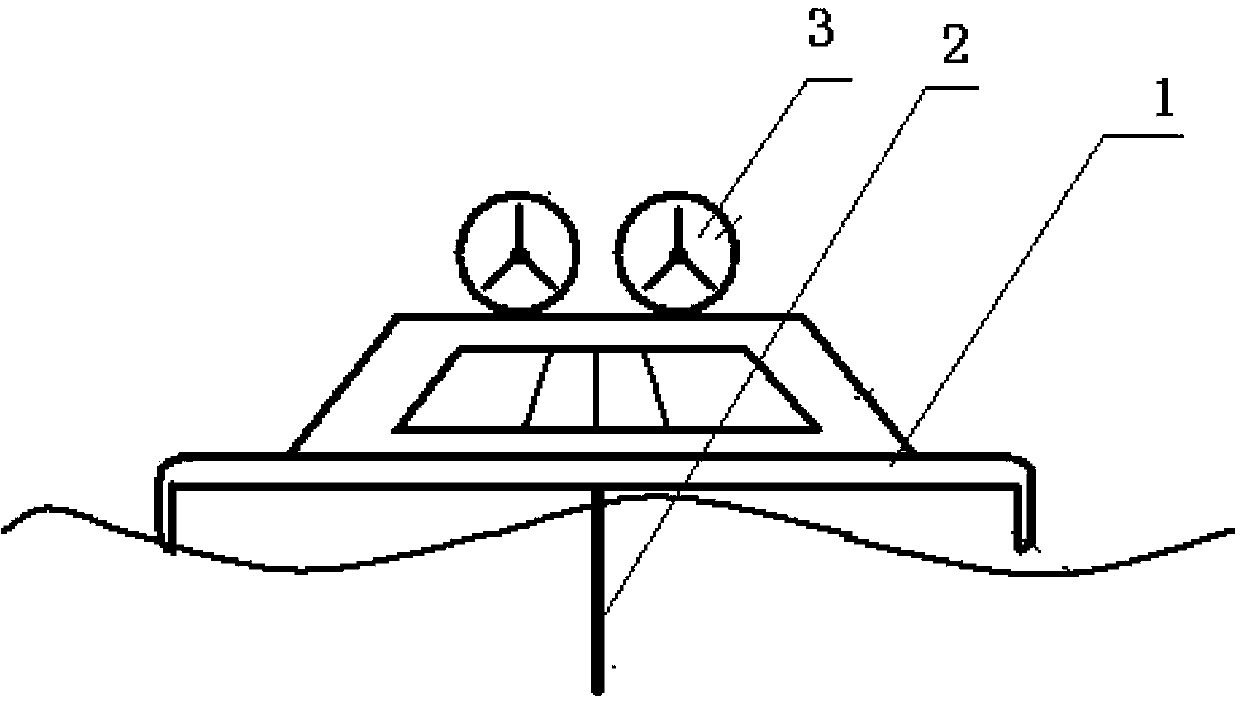 Lateral-drift-resistant damping system of all-hovering hovercraft