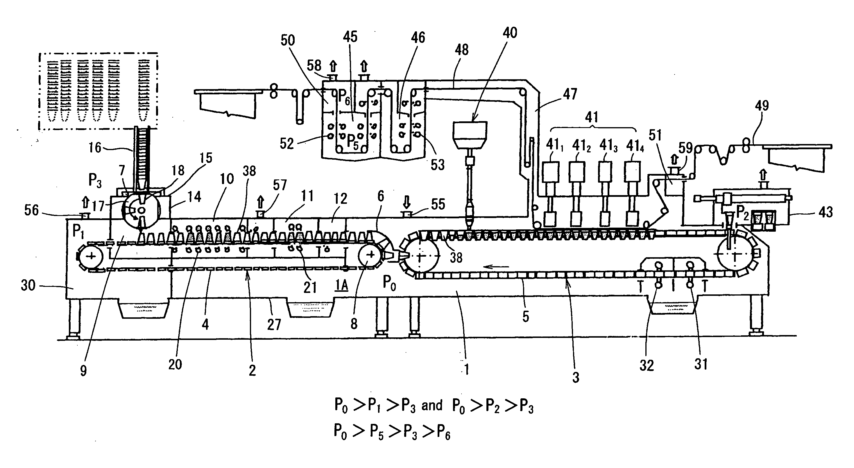 Method and apparatus for sterilization and filling of cup type container and cup type container-packed beverage manufactured by the apparatus