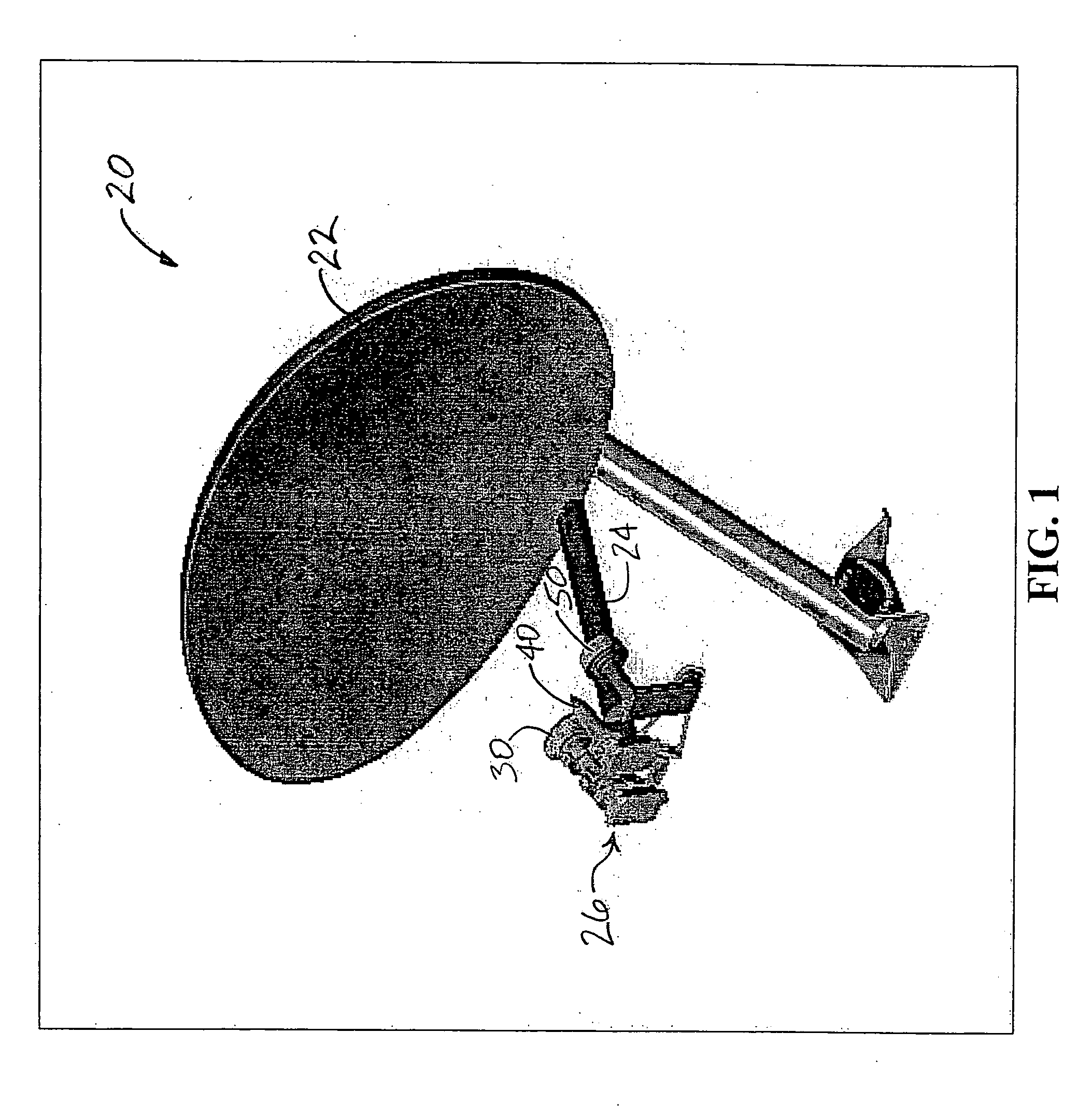 Feed assembly for multi-beam antenna with non-circular reflector, and such an assembly that is field-switchable between linear and circular polarization modes