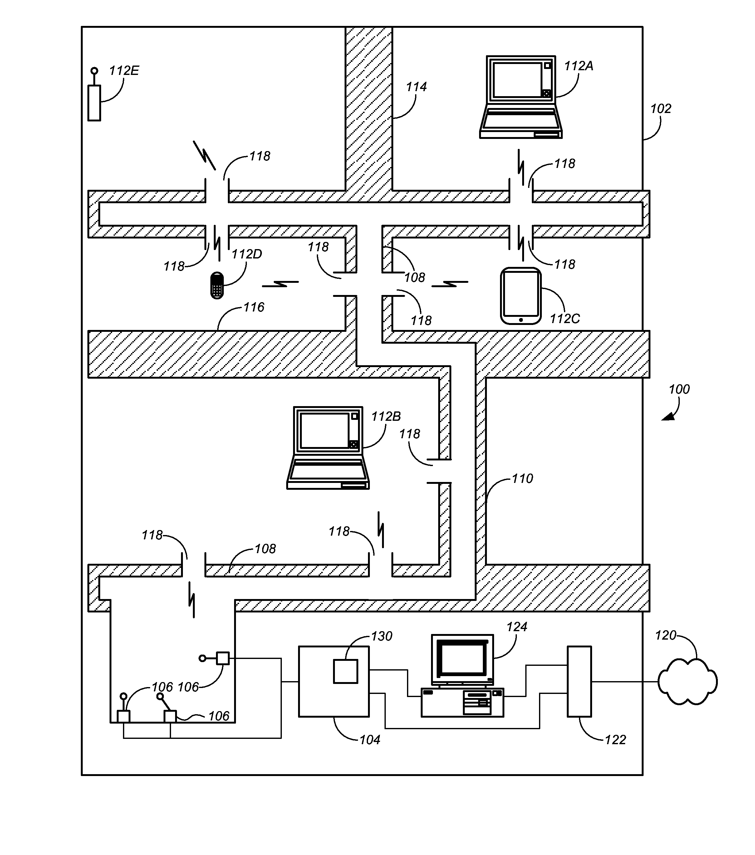 Multi-Antenna Distribution of Wireless Broadband in a Building