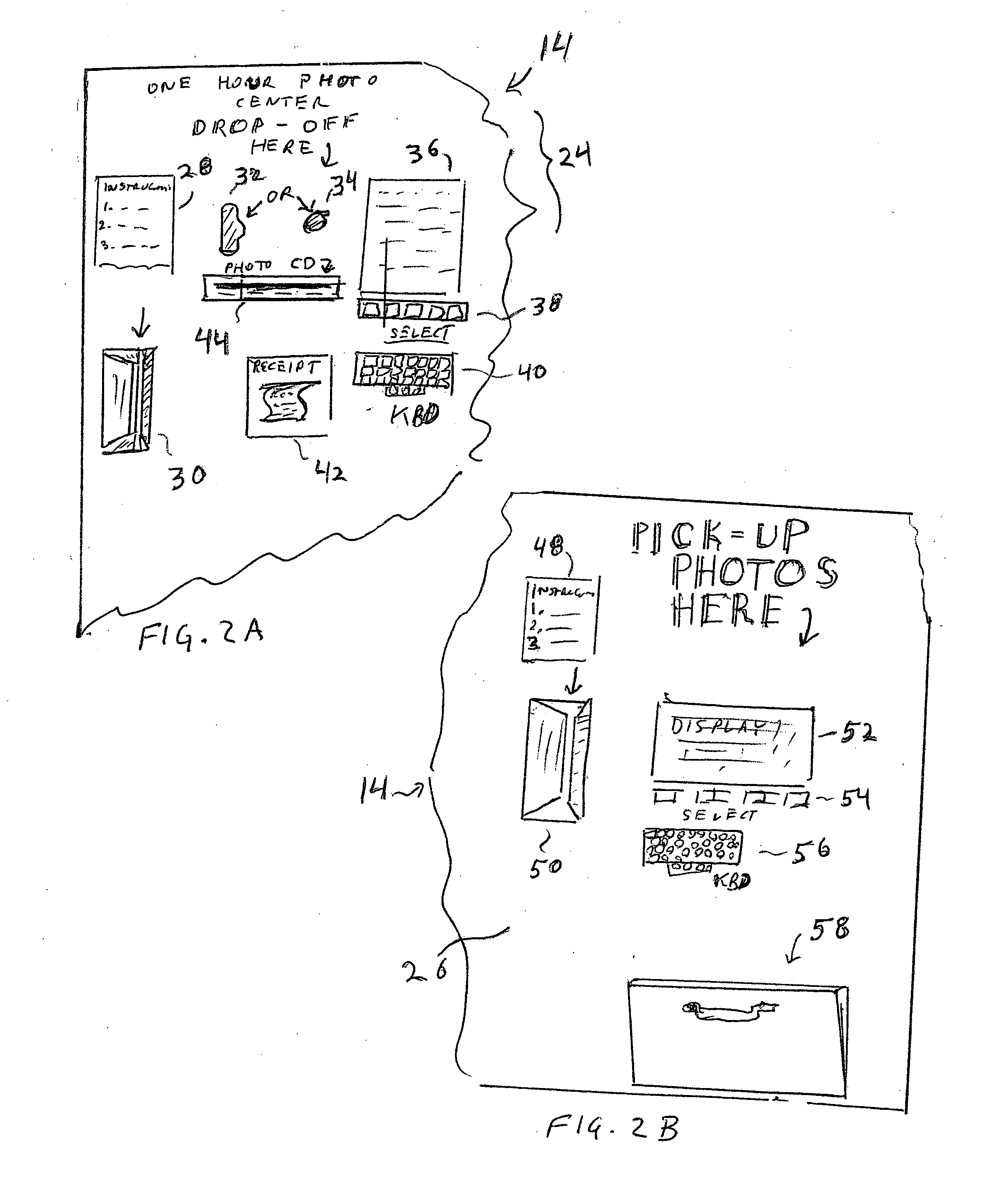 Automated film processing kiosk system