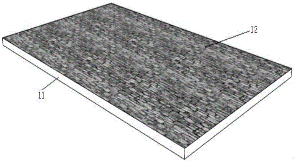 Electrochromic composite material and electrochromic device and preparation method thereof