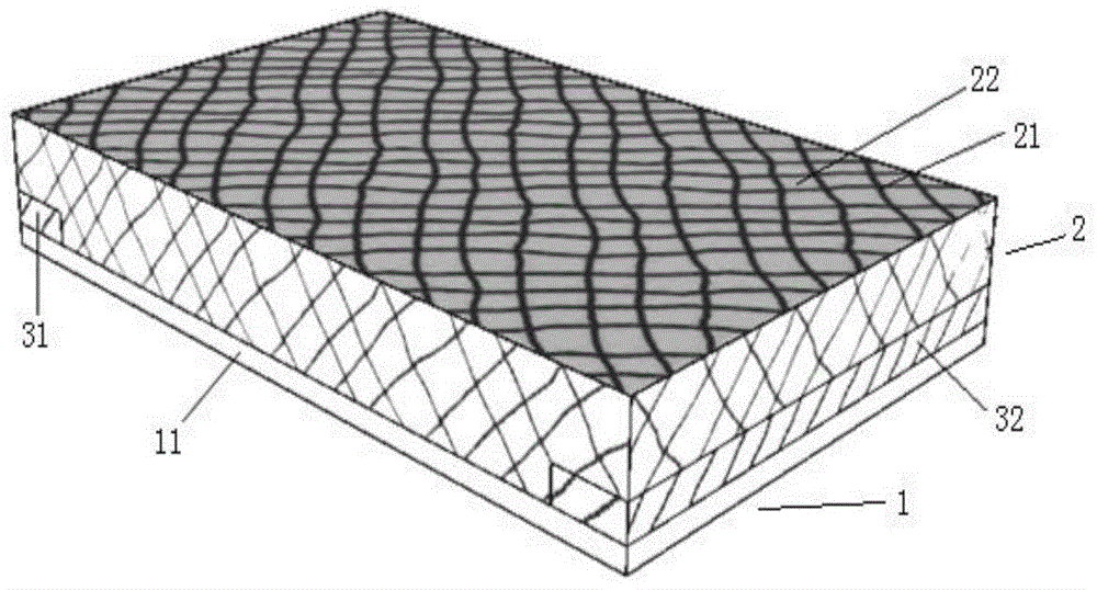 Electrochromic composite material and electrochromic device and preparation method thereof