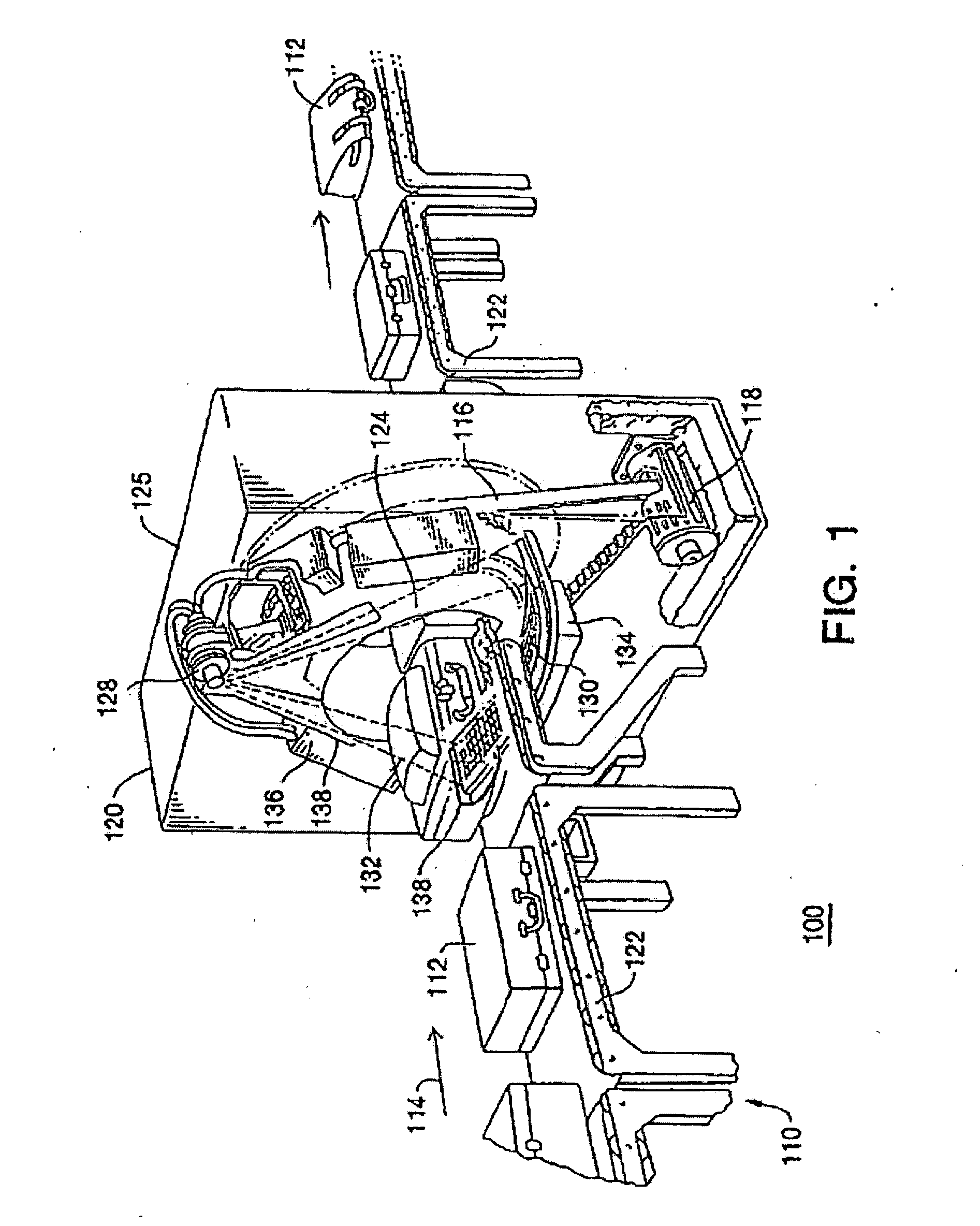 Method of and system for splitting compound objects in multi-energy computed tomography images