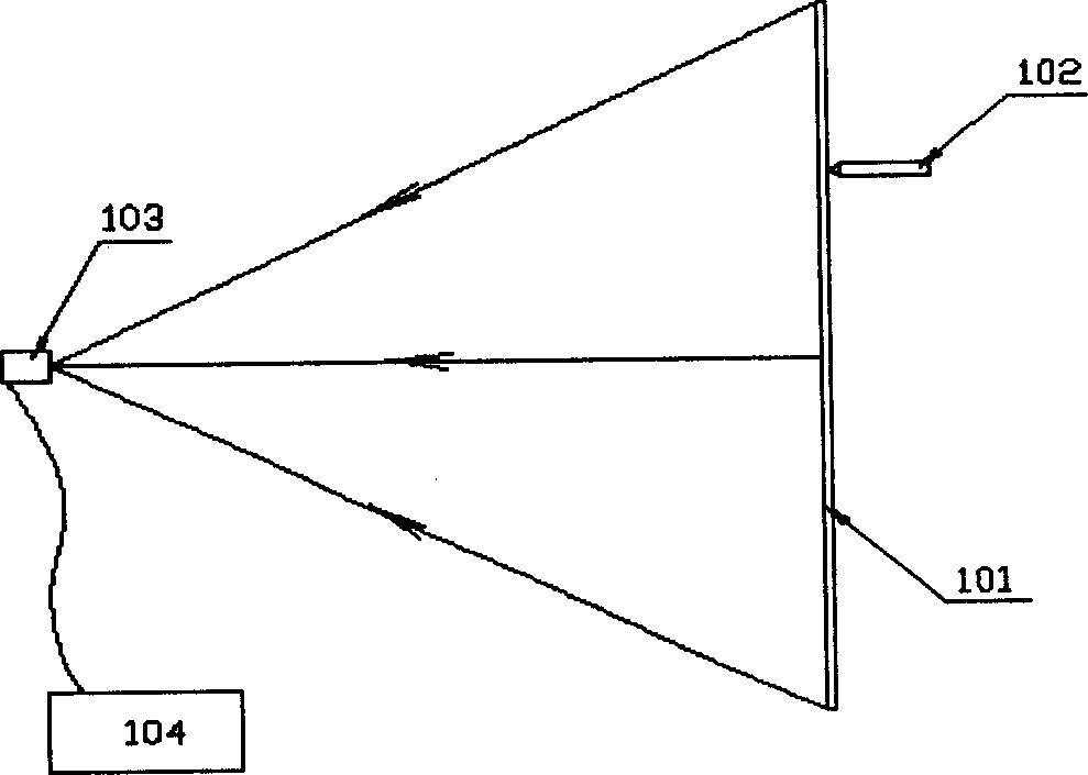 Photoelectric positioning device for interactive electronic writing display system and calibration method thereof