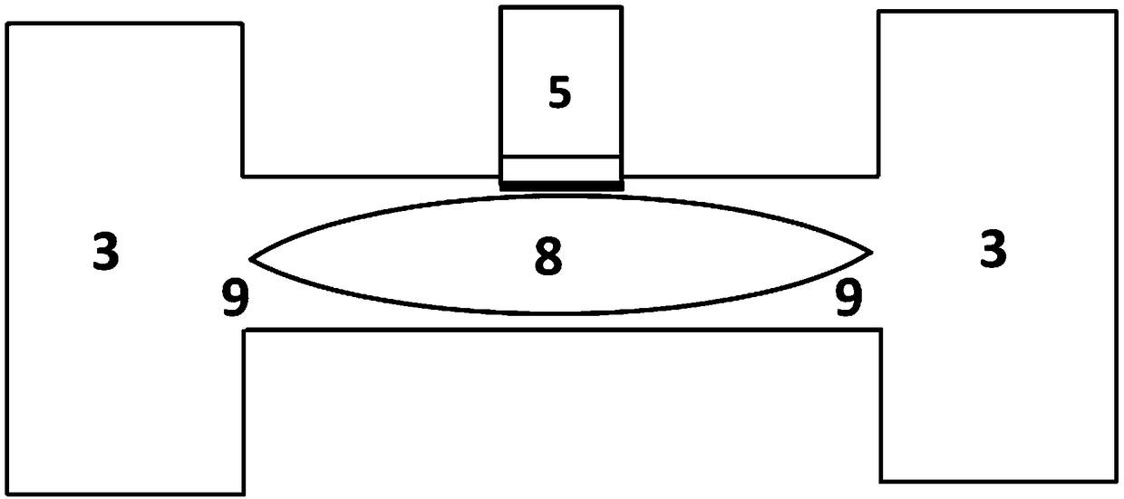 Half-open resonance type photoacoustic cell