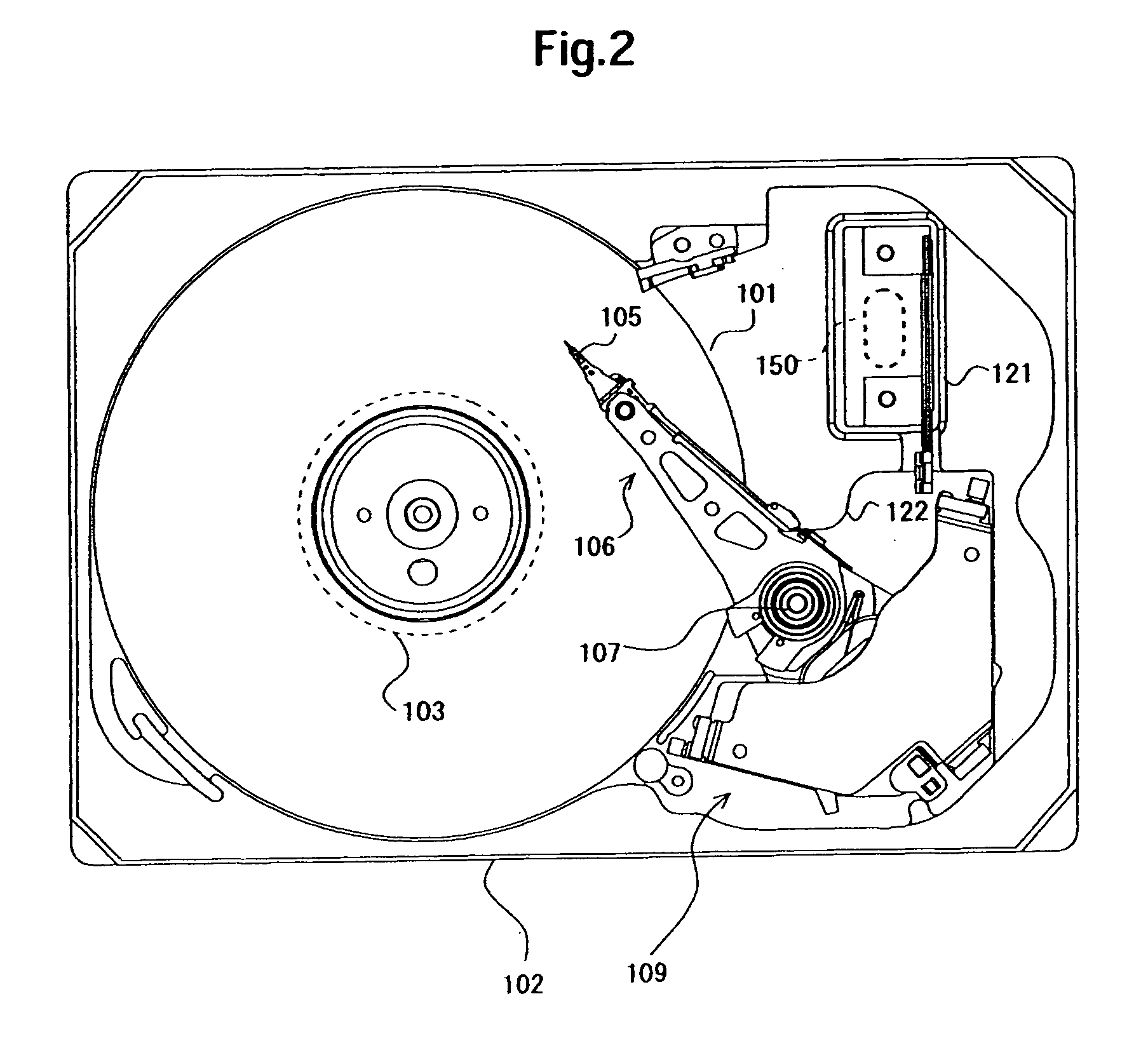 Disk drive device