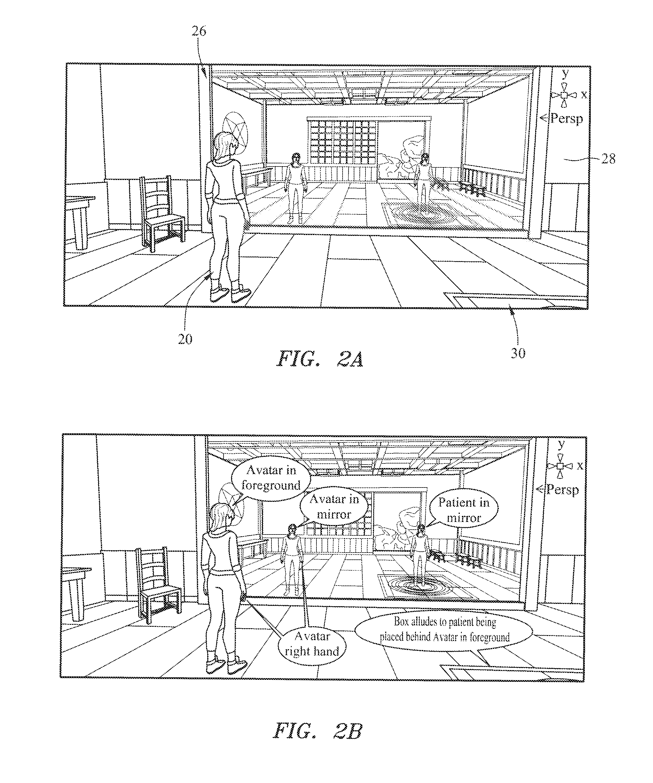 Systems and methods for teaching and instructing in a virtual world including multiple views