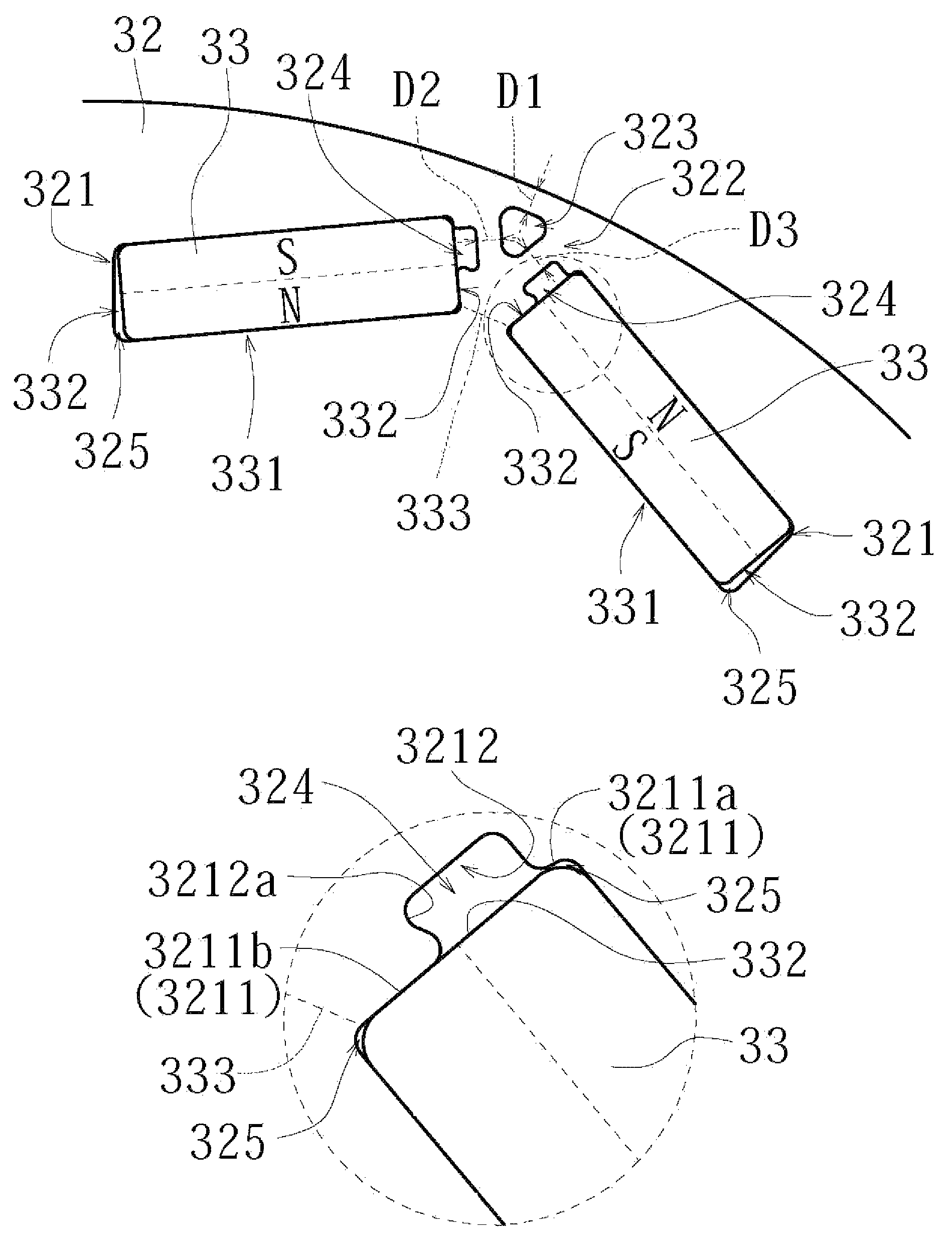 Interior permanent magnet motor