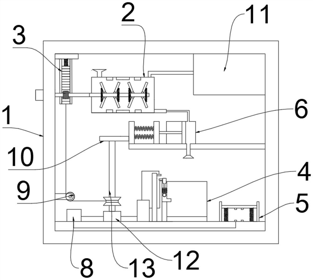 Water drinking device for animal husbandry