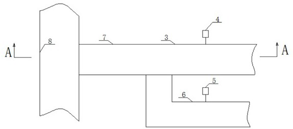 Cold and hot primary air forced mixing system and method for inlets of double-inlet and double-outlet coal mill