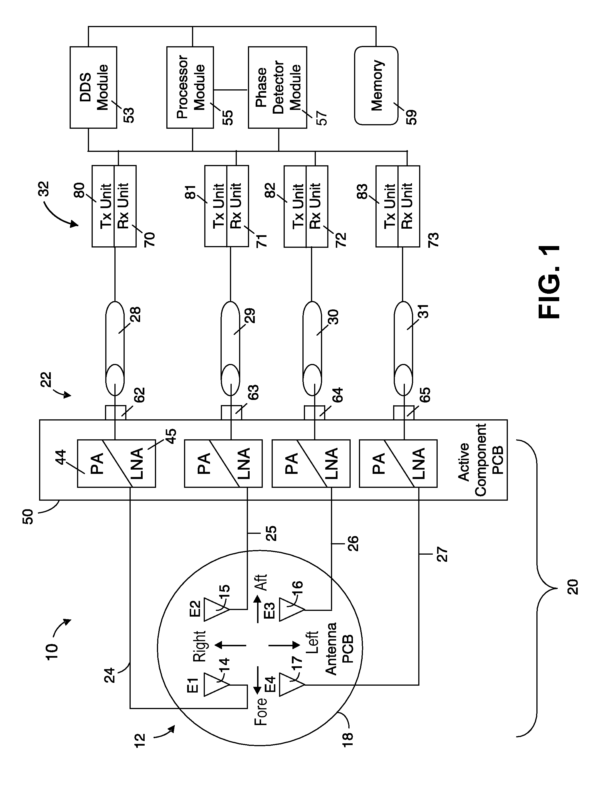 Methods and systems for frequency independent bearing detection