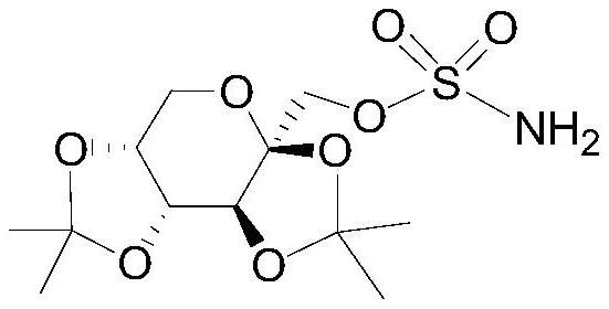 A kind of refining method of topiramate