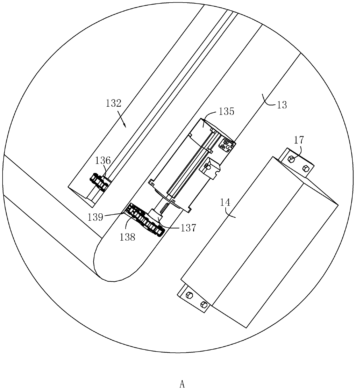 CNC saw convenient for feeding