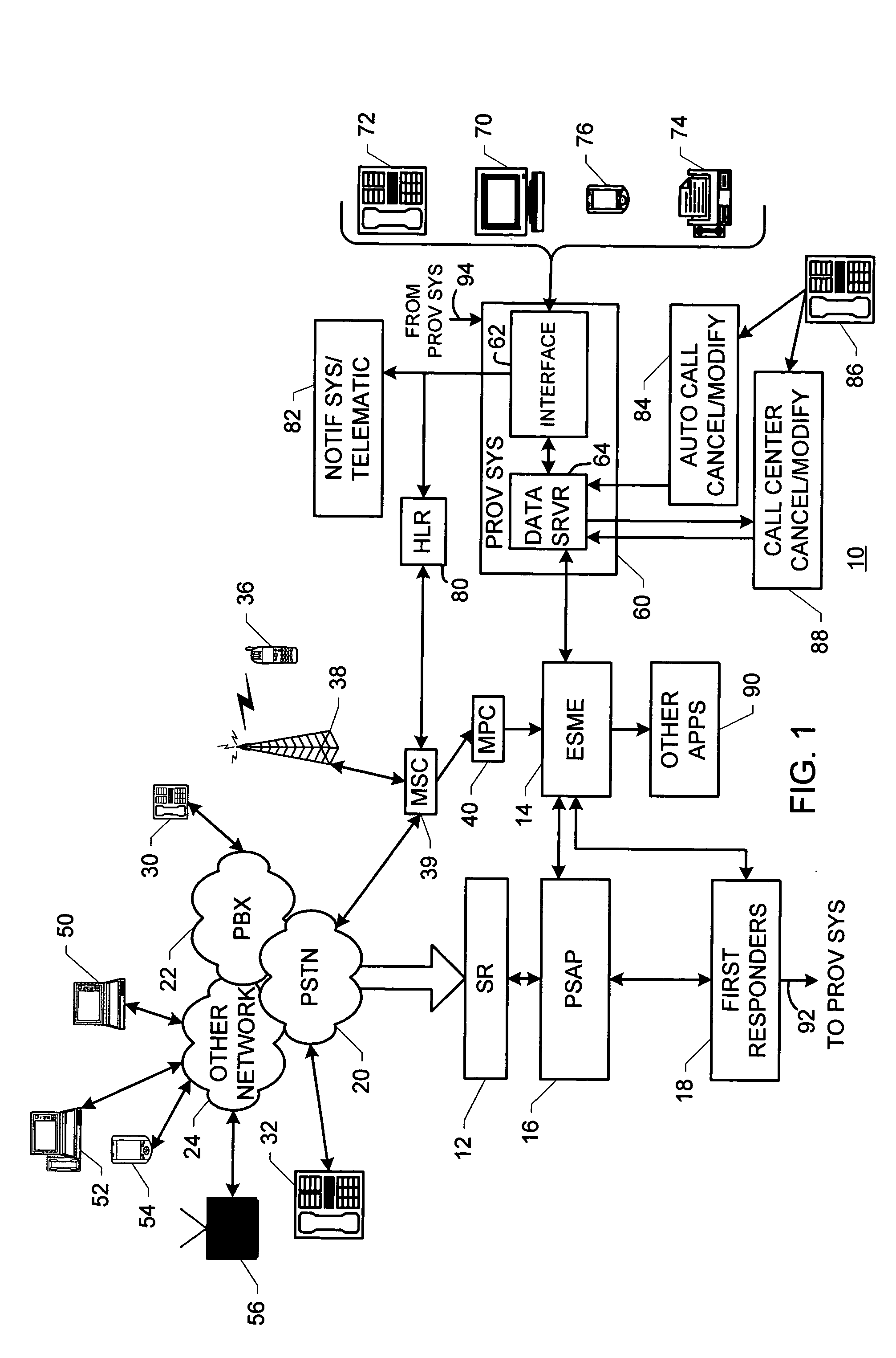 System and method for amending instructions for emergency auxiliary services following an emergency services request