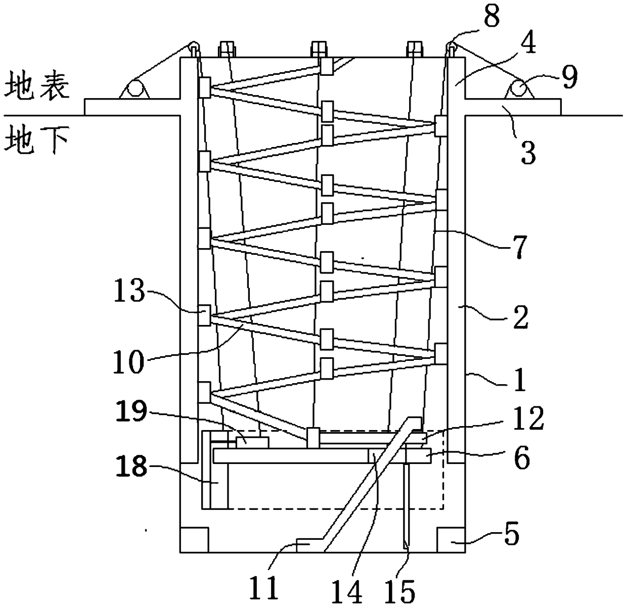 Giant Vertical Tunneling Machine