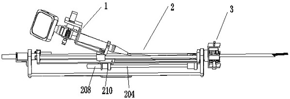 Self-adaptive bronchofiberscope and trachea operating device