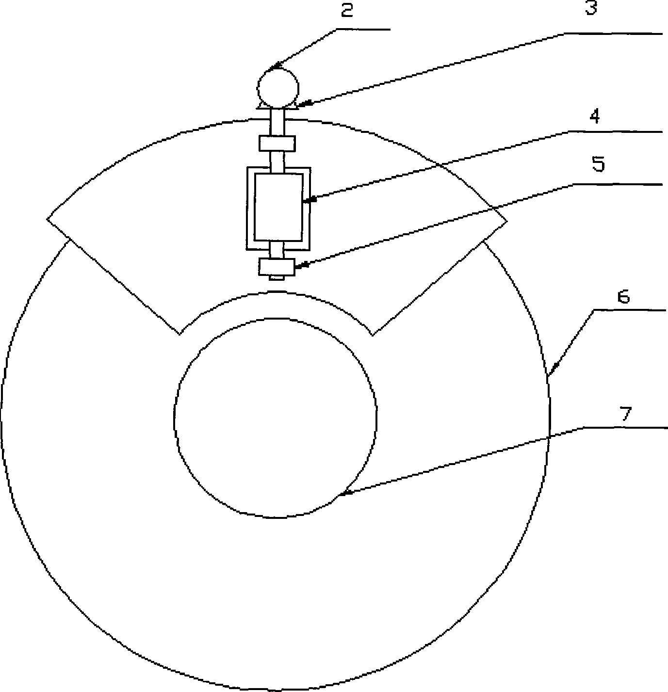 Automotive braking energy recovering device