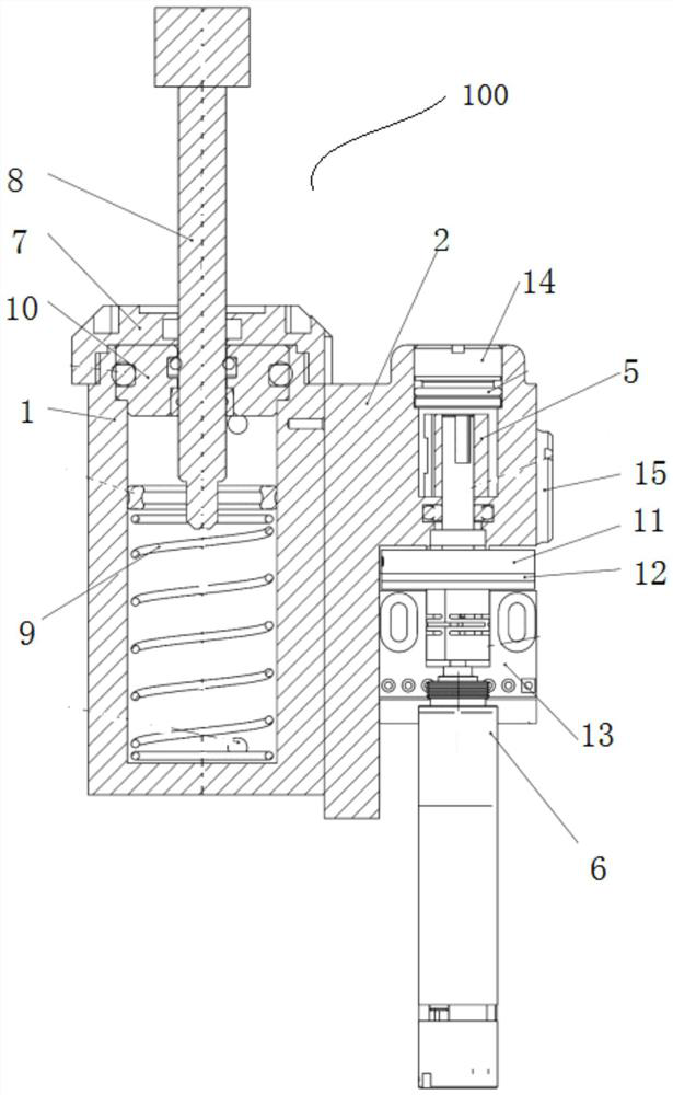 A fan blade type flow regulating damping cylinder for intelligent knee joint