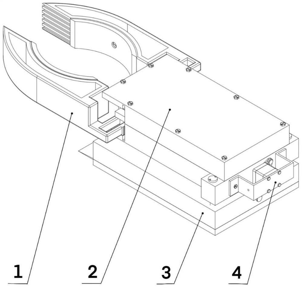 A clamp-replaceable two-jaw manipulator