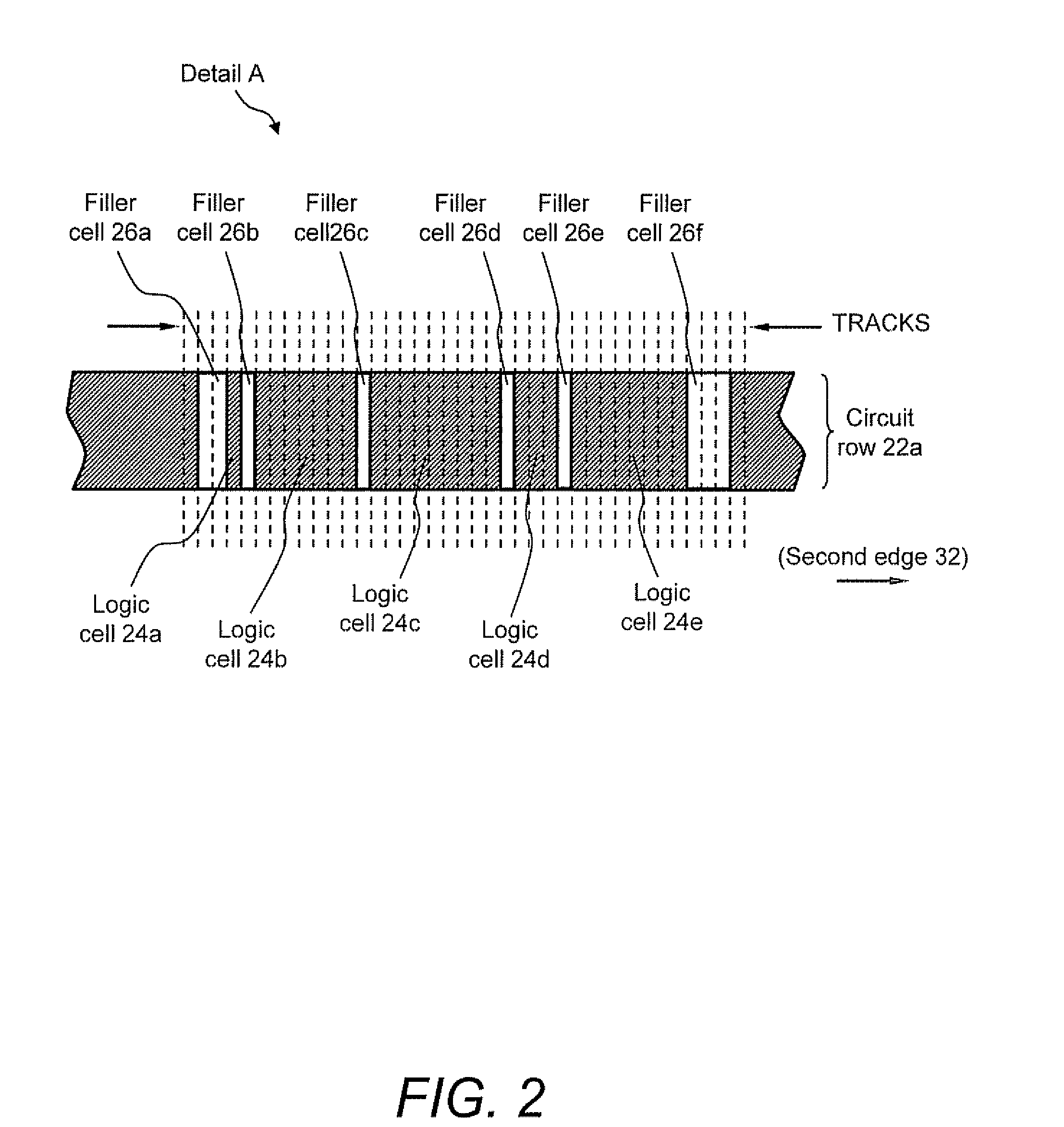 Method of optimizing customizable filler cells in an integrated circuit physical design process