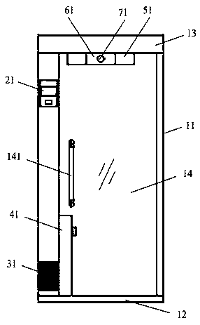 Intelligent automatic disinfection and sterilization pavilion, and use method