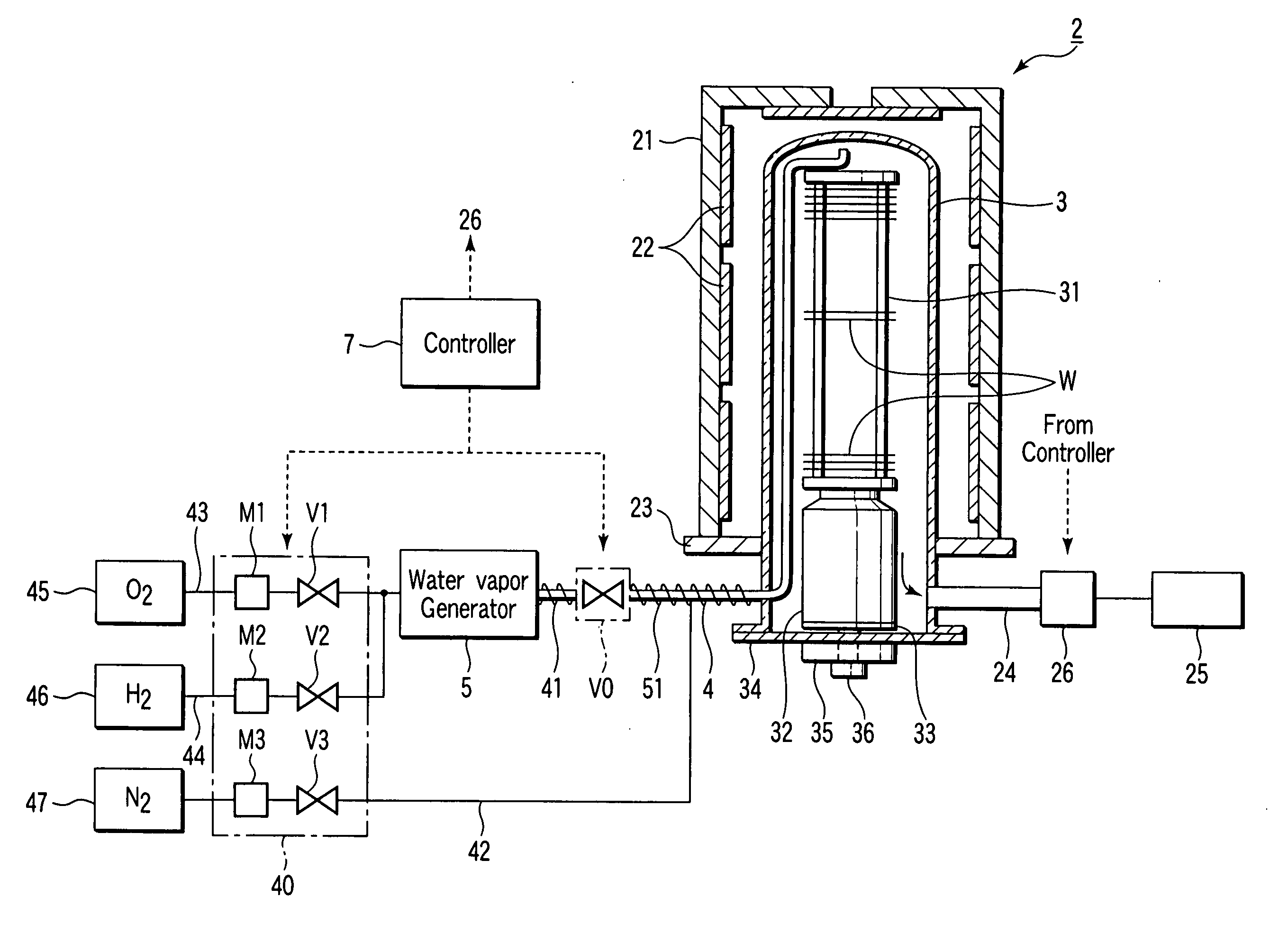 Method and apparatus for processing polysilazane film